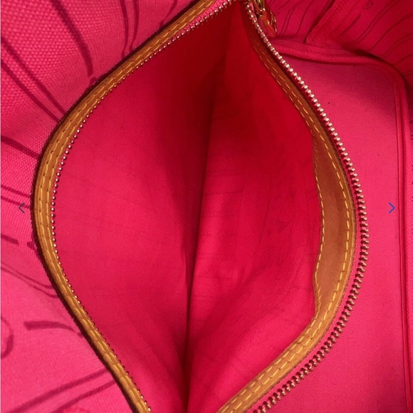 Auth Louis Vuitton Monogram Rose Neverfull MM M48613 Tote Bag NS060933 - Picture 14 of 16